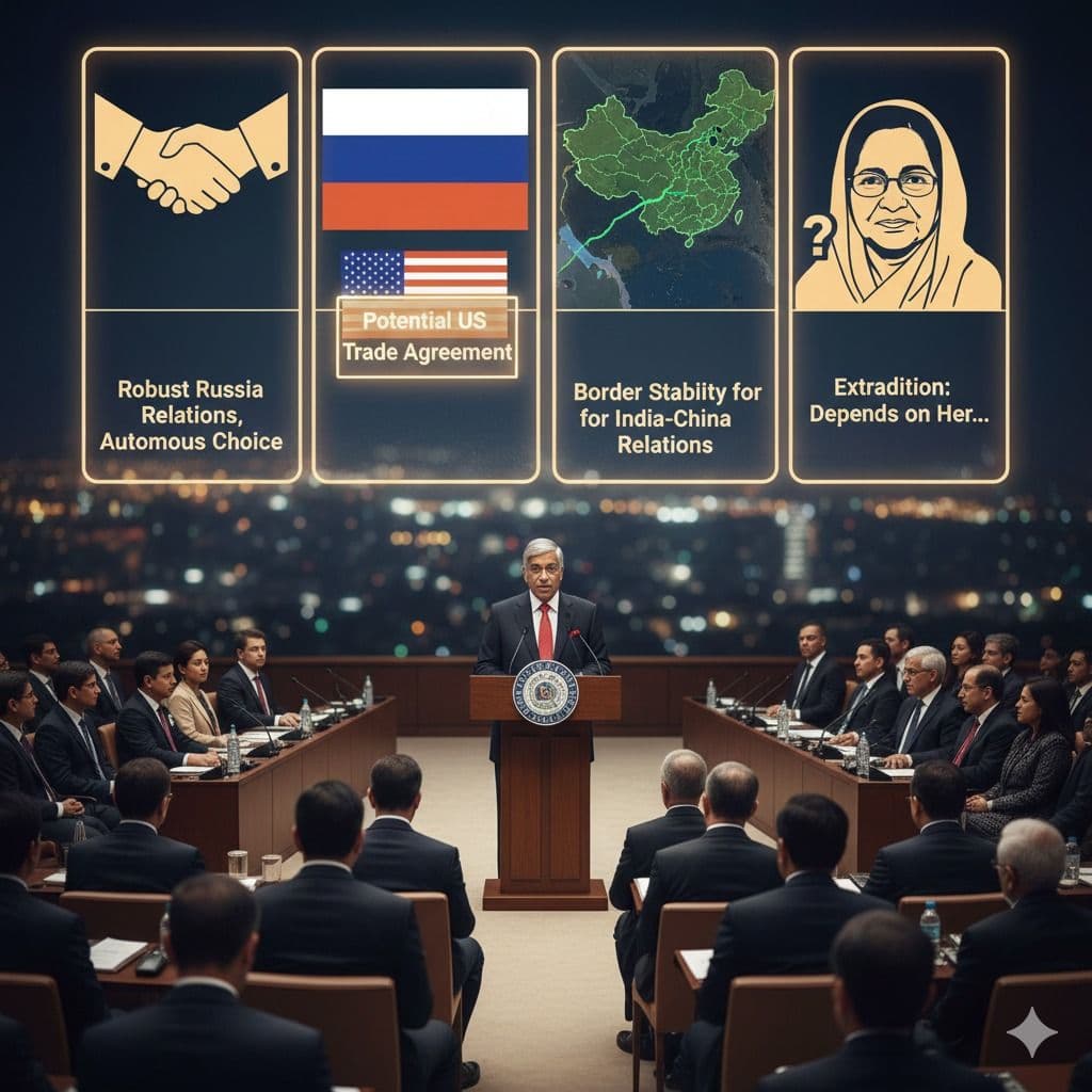 Jaishankar No Nation Can Veto Indias Friendships