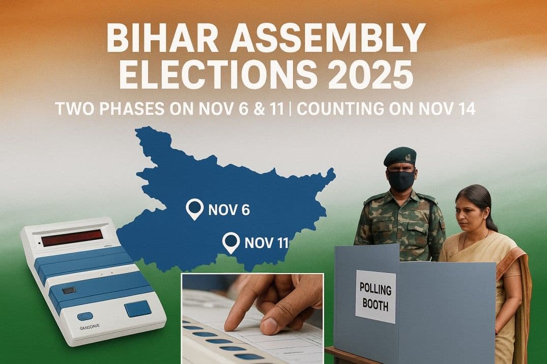 Bihar Assembly Elections 2025 Full Schedule And Details